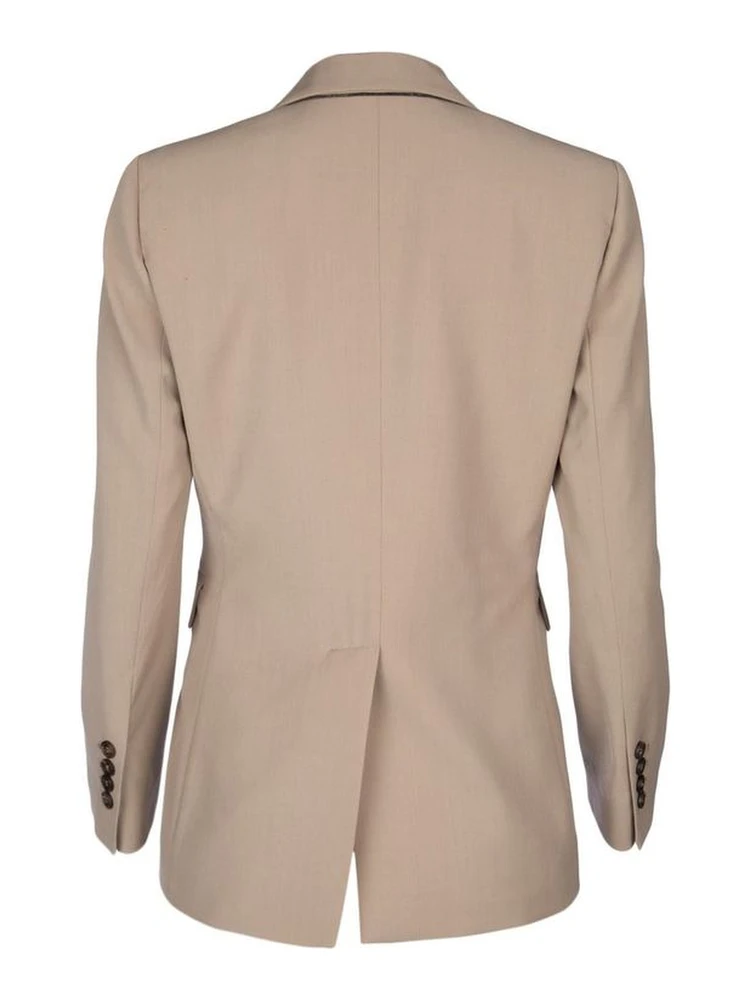 Beige Virgin Wool Blazer alternative