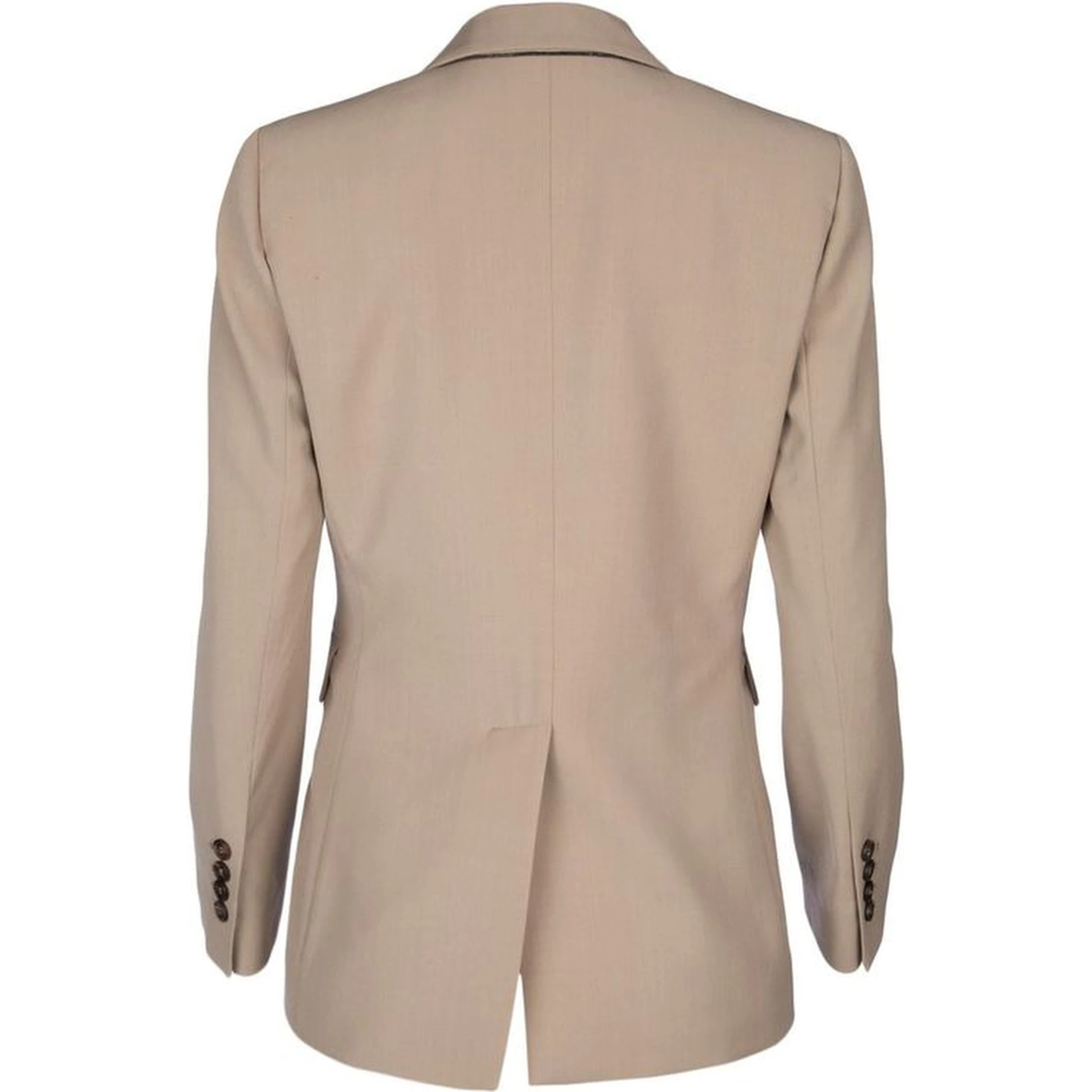 Beige Virgin Wool Blazer