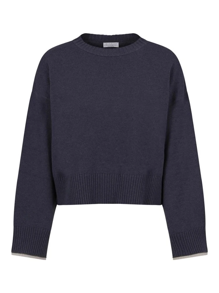 Blue Cashmere Cashmere Sweater