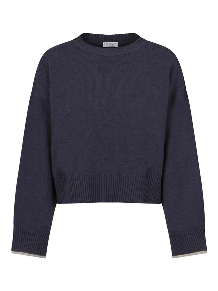 Blue Cashmere Cashmere Sweater