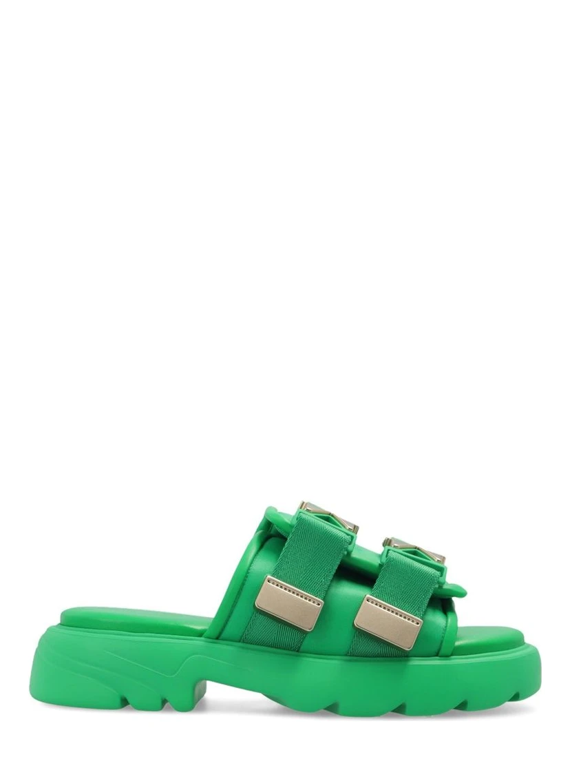 Bicolor Nylon Slides