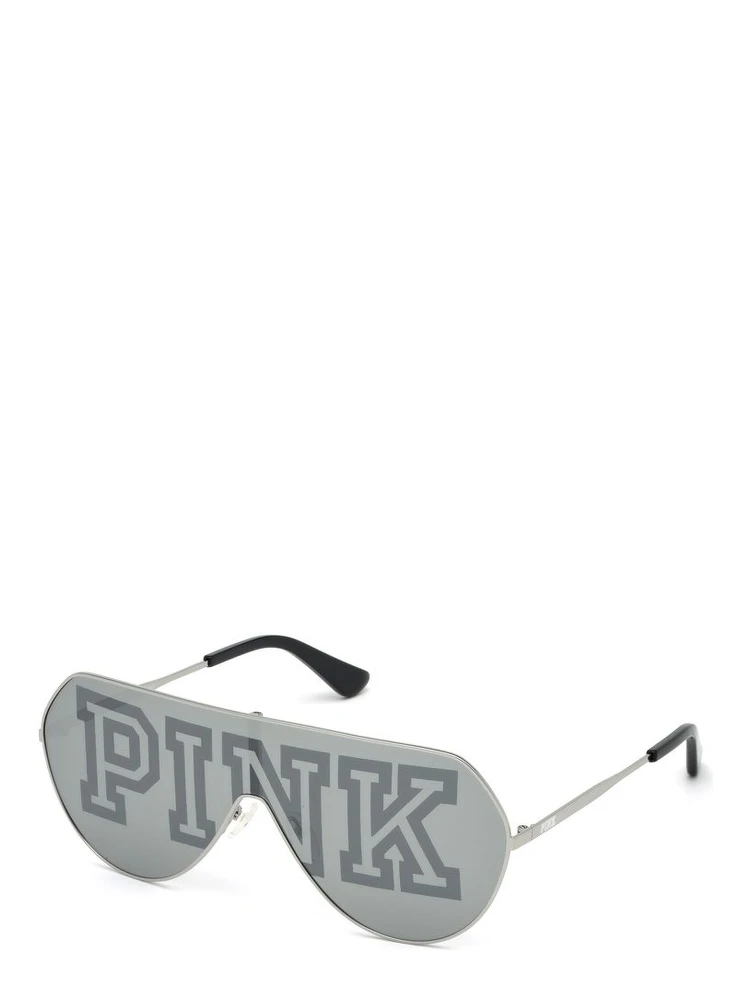 Gray Metal Sunglasses