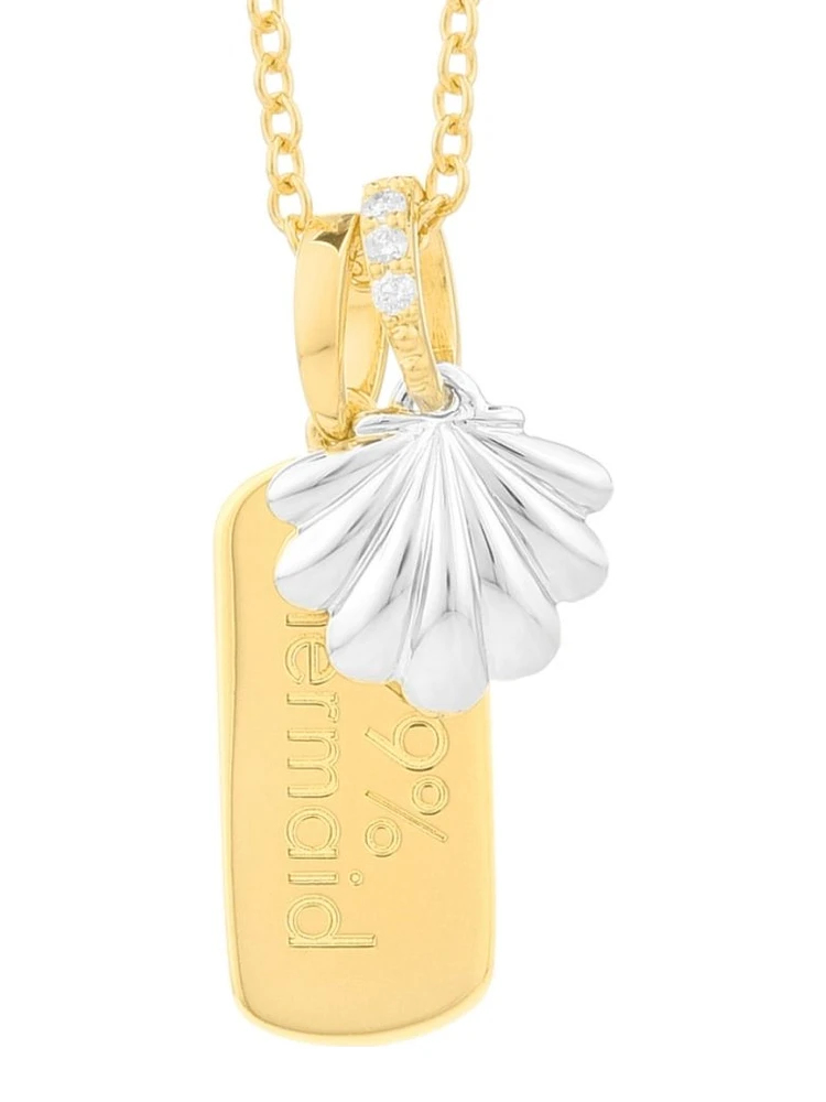 Gold Silver Necklace
