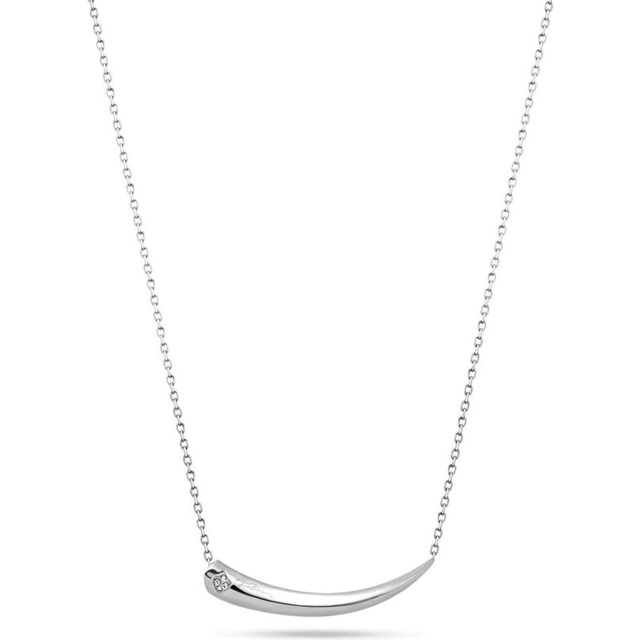 Gray Stainless Steel Necklace