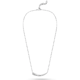 Gray Stainless Steel Necklace