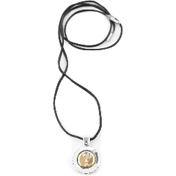 Gray Stainless Steel Necklace