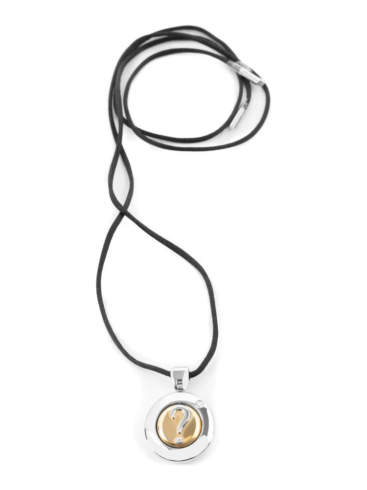 Gray Stainless Steel Necklace