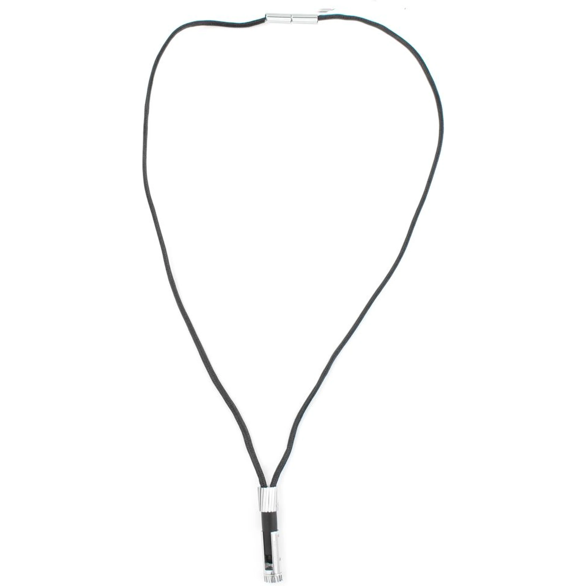 Gray Stainless Steel Necklace
