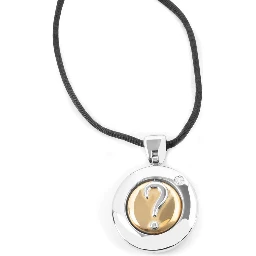 Gray Stainless Steel Necklace