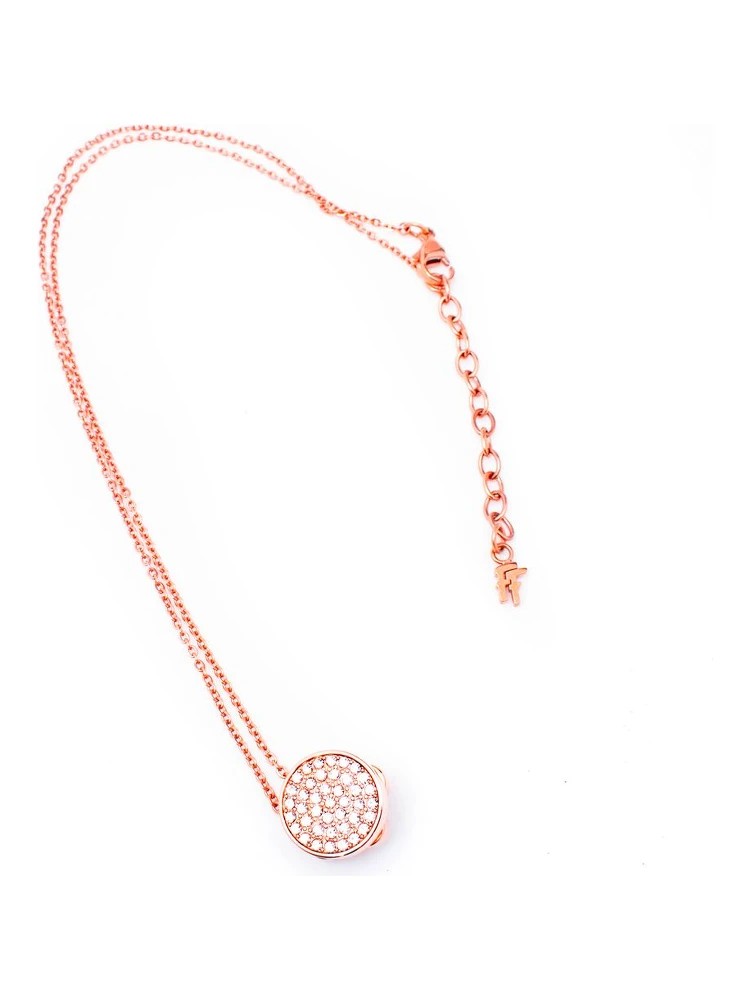Pink Metal Necklace