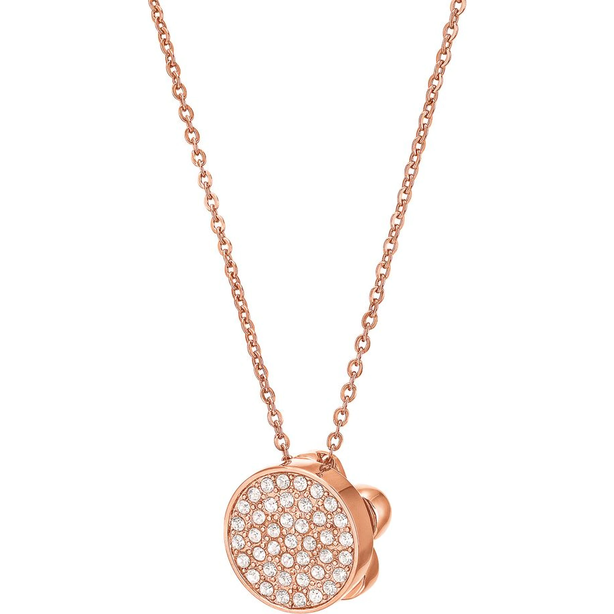 Pink Metal Necklace