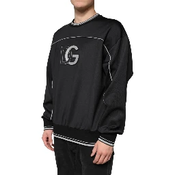 Black DG Logo Crew Neck Sweatshirt Sweater