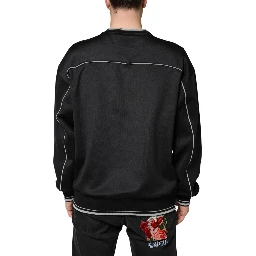 Black DG Logo Crew Neck Sweatshirt Sweater
