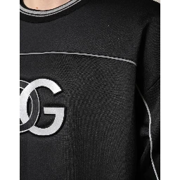 Black DG Logo Crew Neck Sweatshirt Sweater