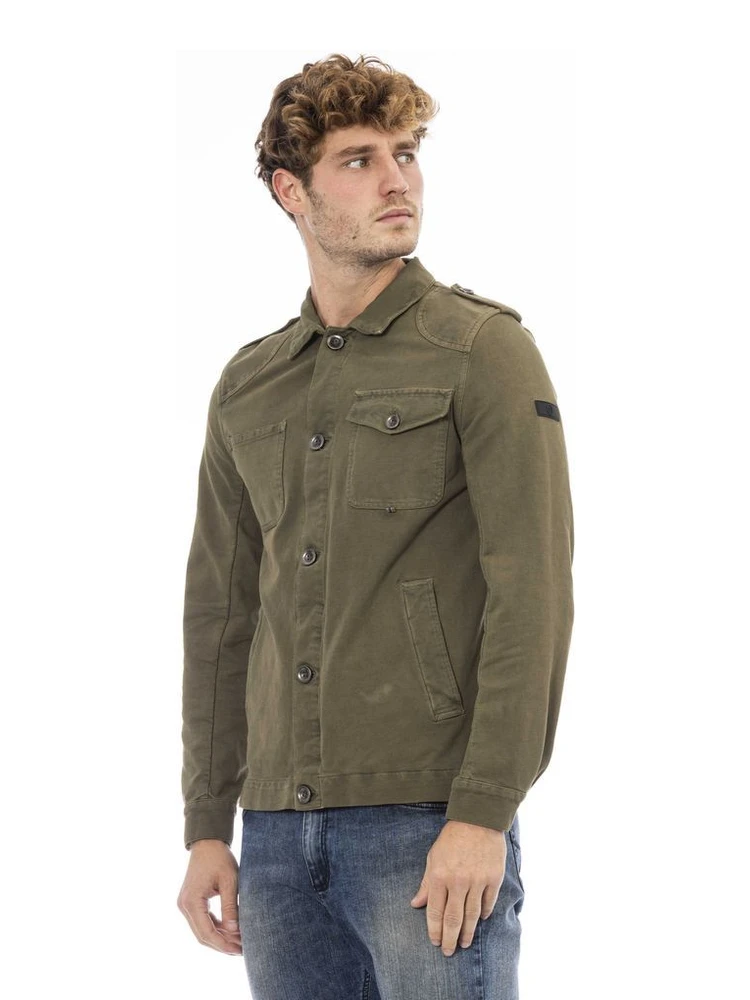 Bicolor Cotton Coat alternative