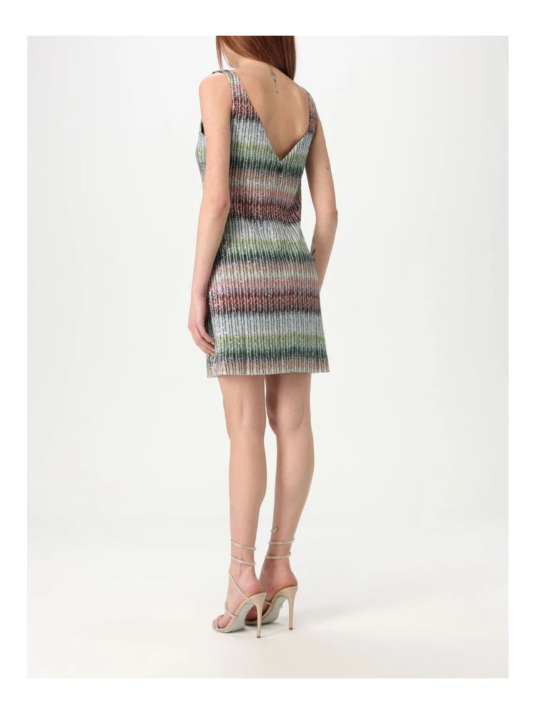 Bicolor Viscose Cocktail Dress alternative