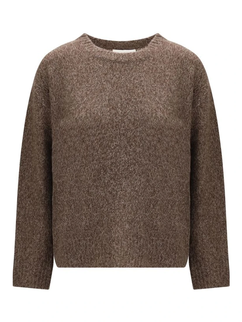 Brown Cashmere Sweatshirt