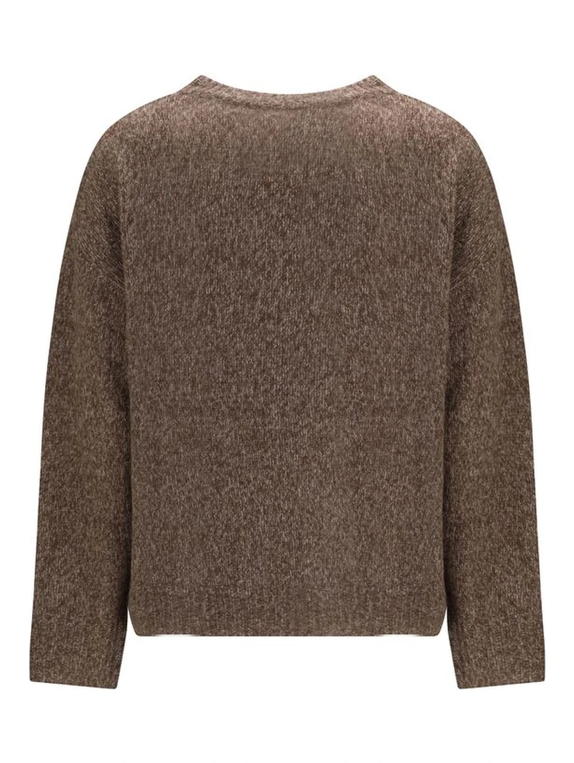 Brown Cashmere Sweatshirt