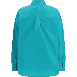 Light Blue Silk Dress Shirt