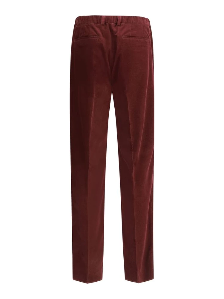 Bordeaux Cotton Casual Pants alternative