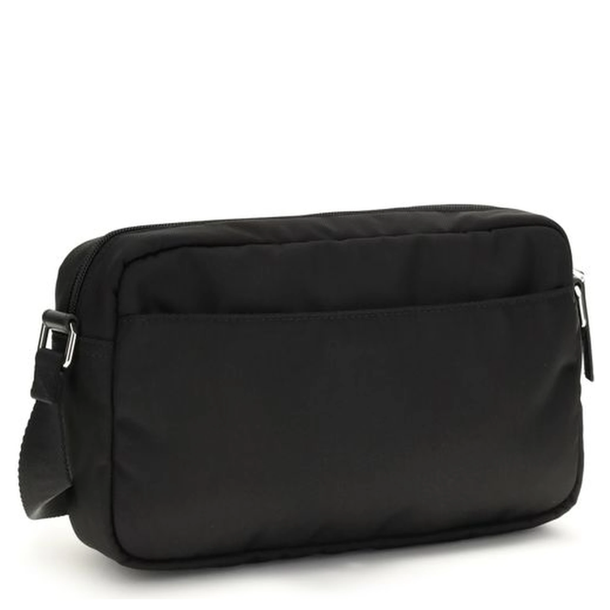 Black Polyamide Shoulder Bag