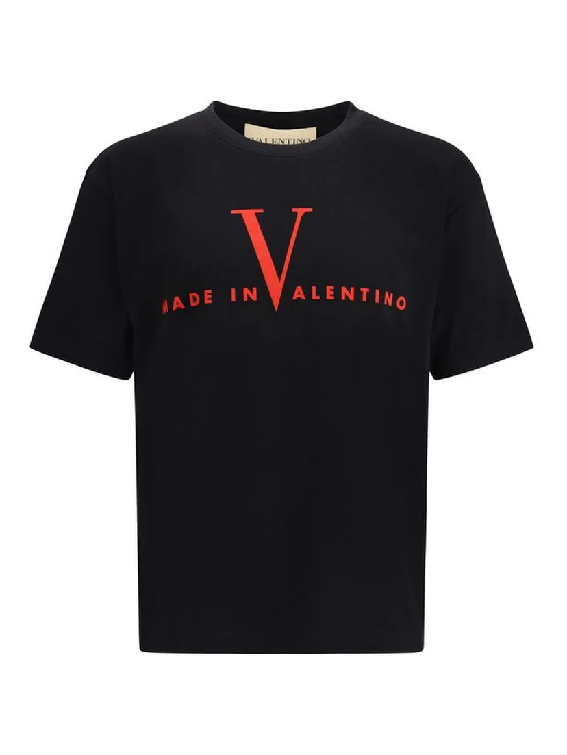 Black Cotton T-Shirt