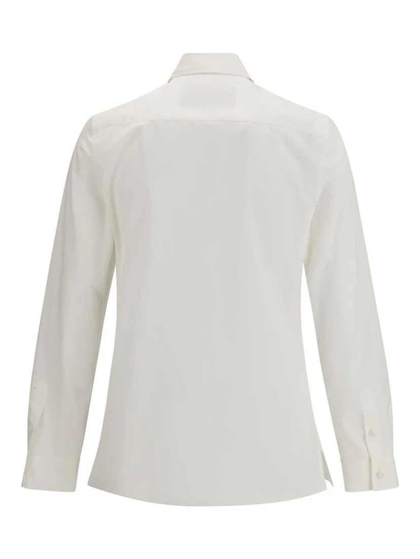 White Cotton Dress Shirt
