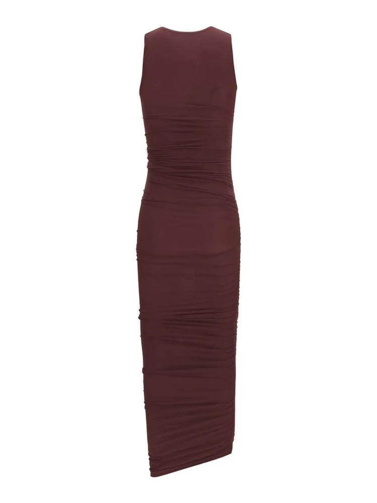 Bordeaux Polyamide Casual Dress alternative