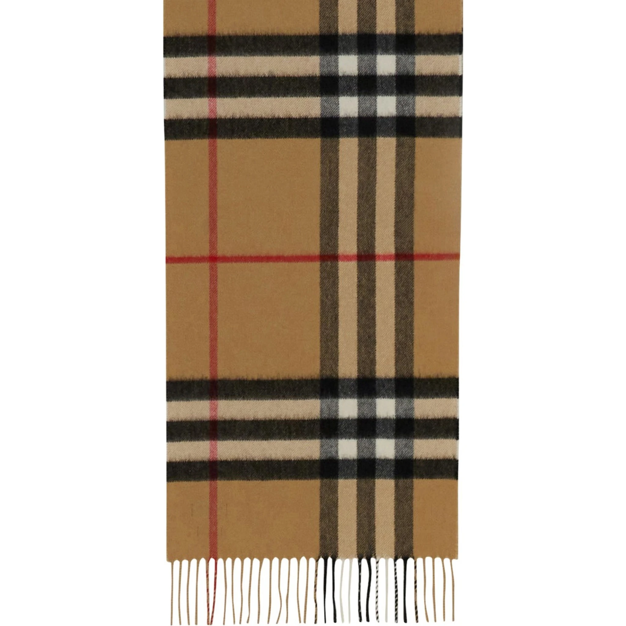 CASHMERE CHECK SCARF