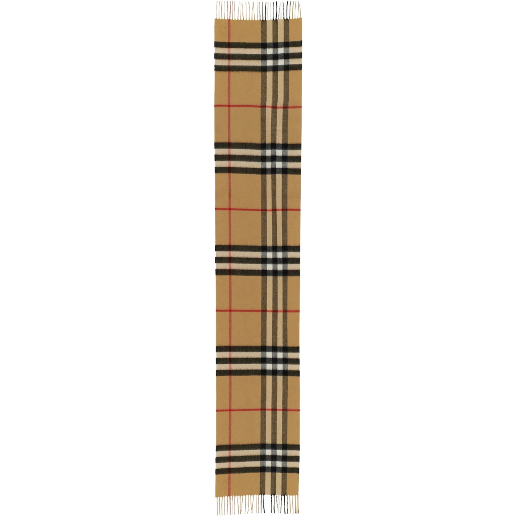 CASHMERE CHECK SCARF