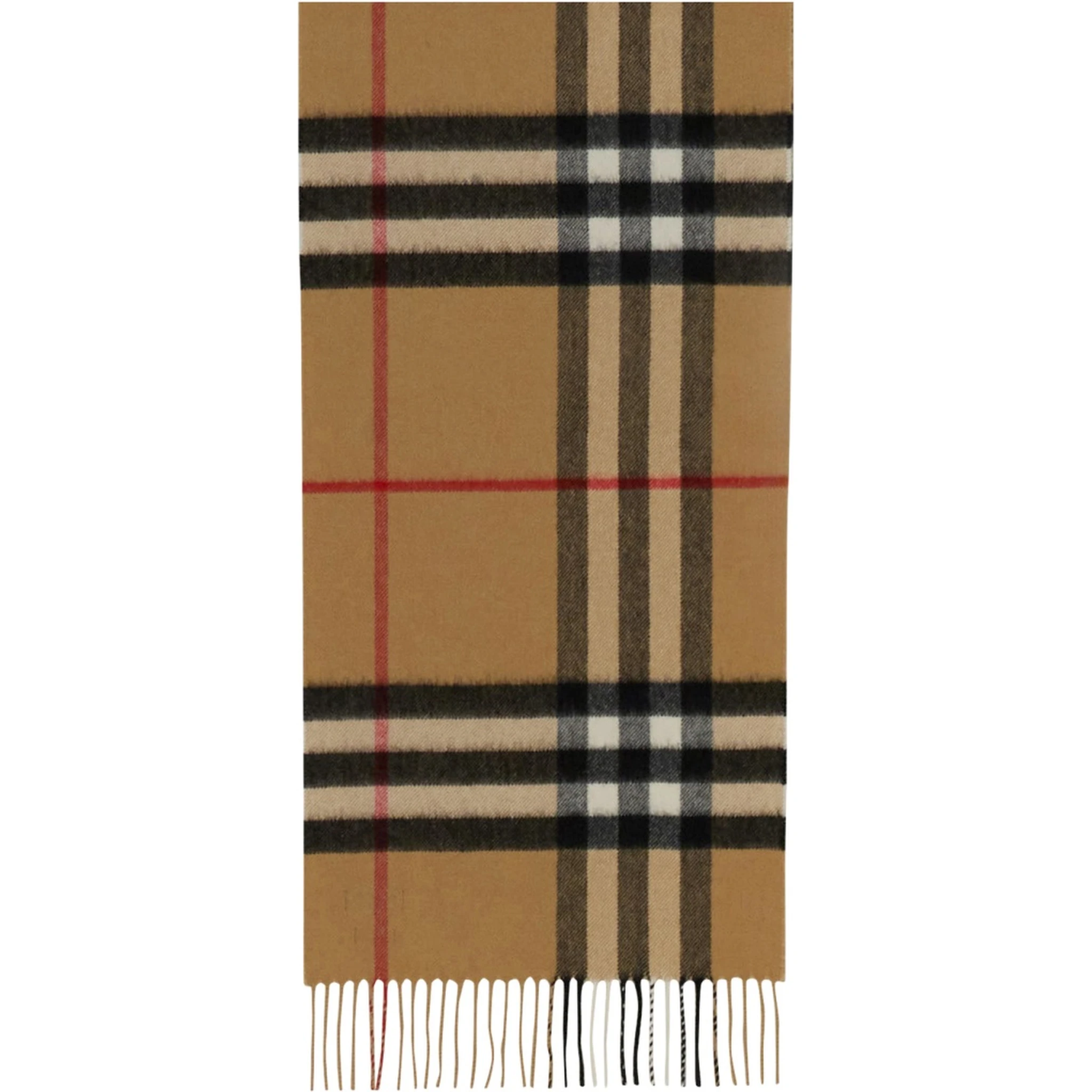 CASHMERE CHECK SCARF