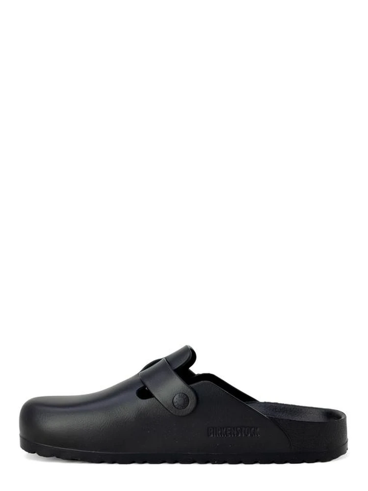Black Artificial Leather Slippers alternative