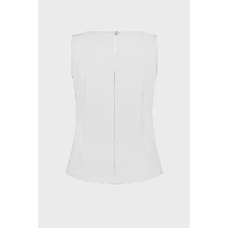 White Viscose Tank Tops