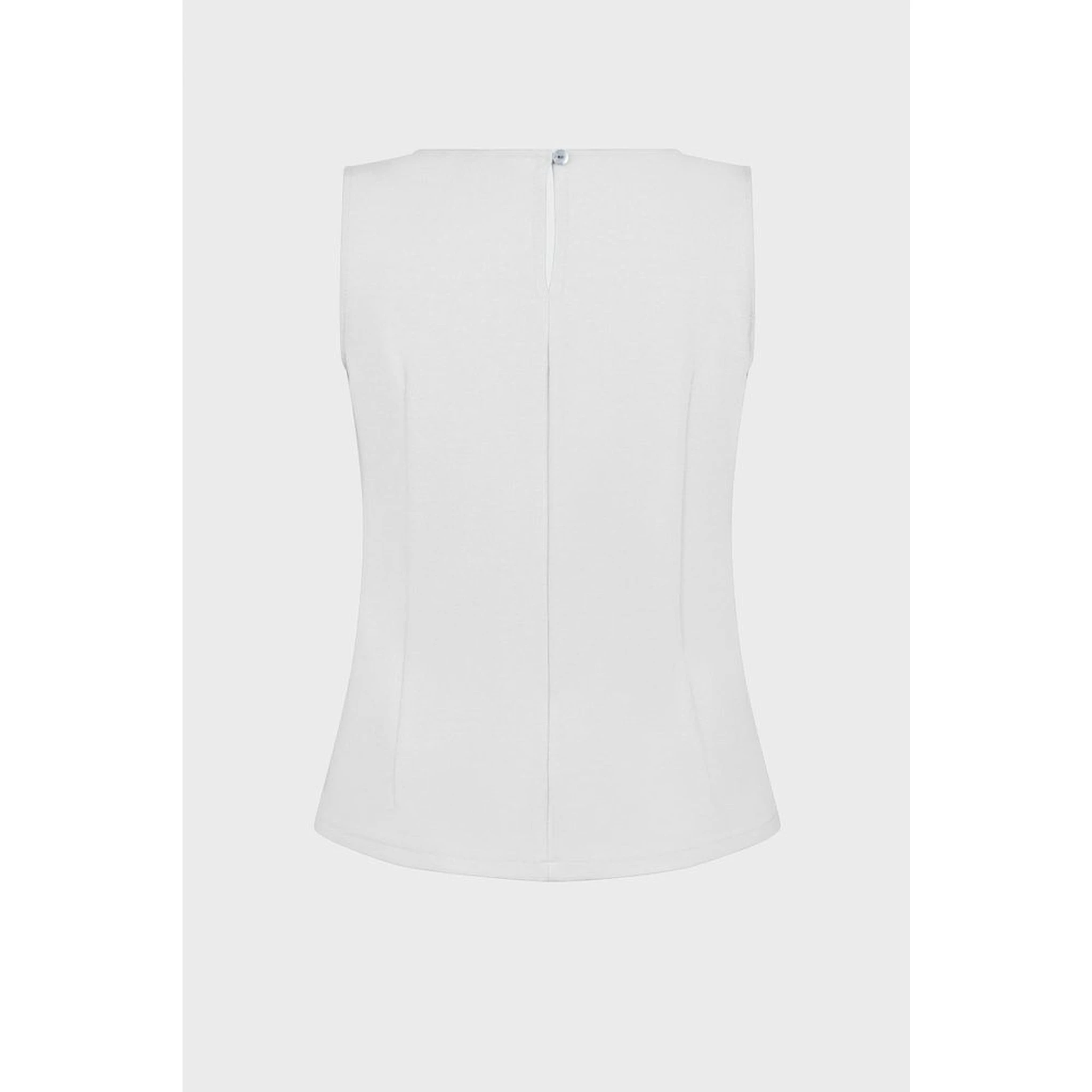 White Viscose Tank Tops