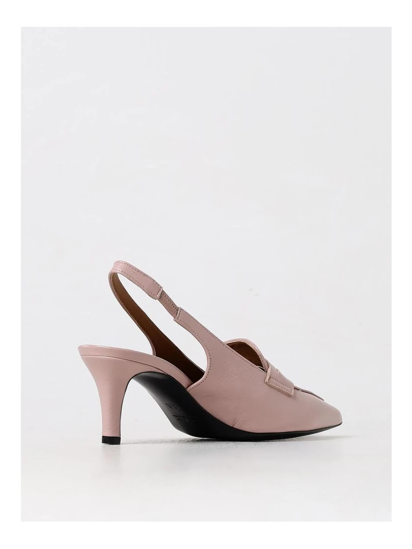 Multicolor Leather High Heel Pumps