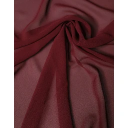 Maroon Silk Stole Neck Wrap Shawl Men 200cm x 130cm  Scarf