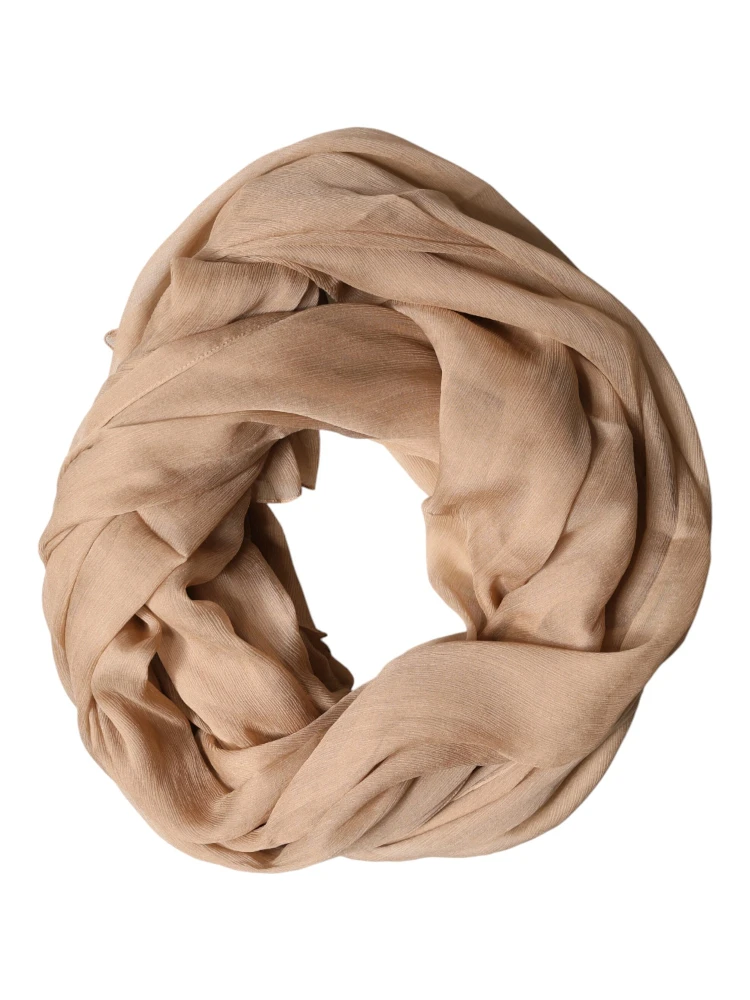 Brown Silk Stole Neck Wrap Shawl Men Scarf alternative