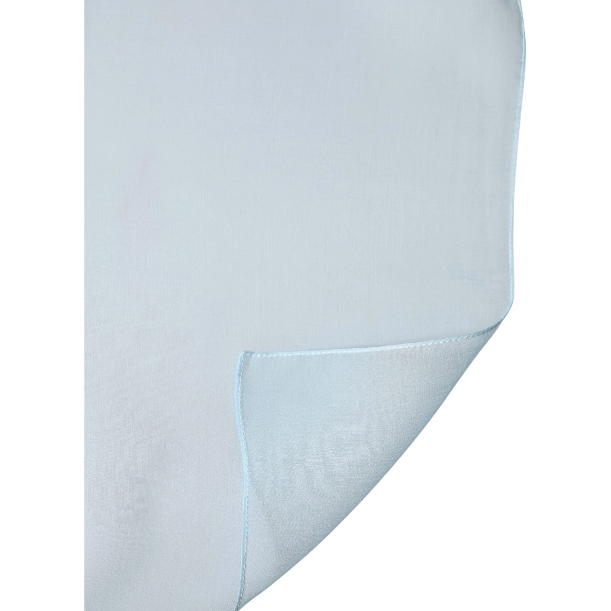 Light Blue Stole Silk Neck Wrap Shawl Scarf