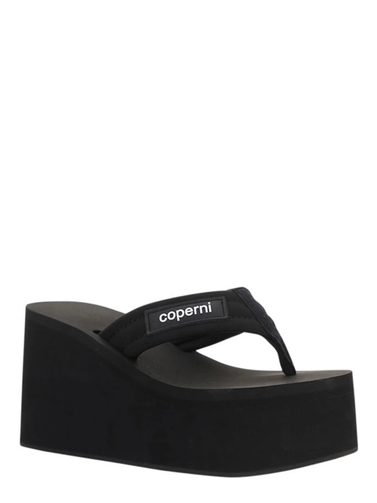 Black Polyamide Platform Sandals alternative
