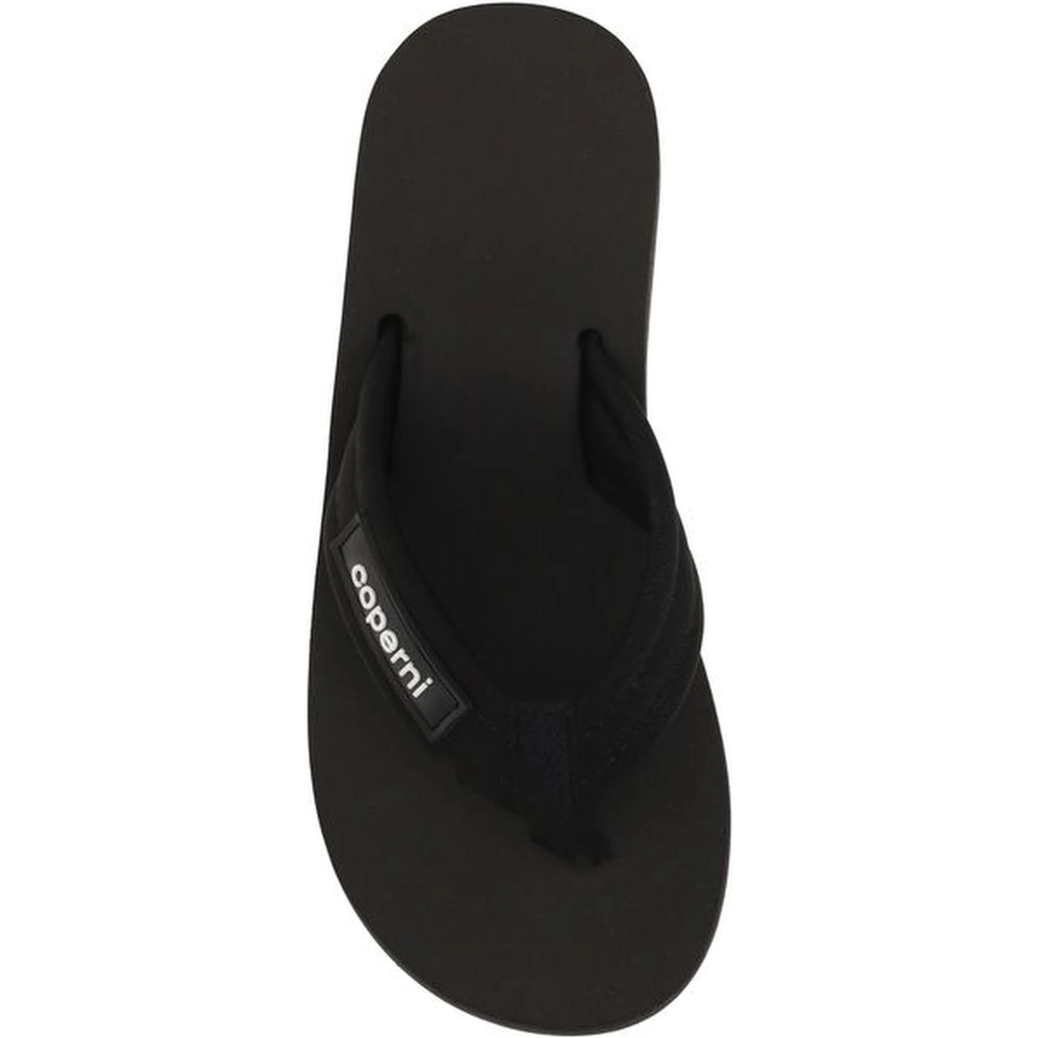 Black Polyamide Platform Sandals