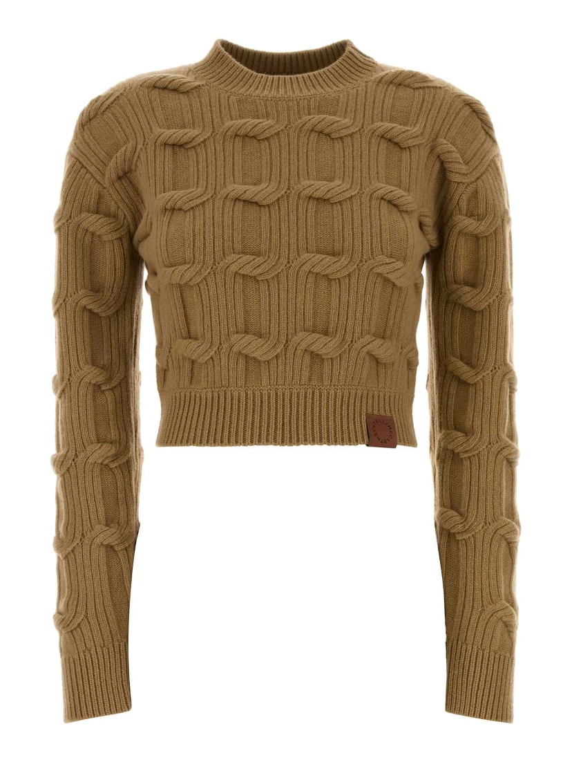 Chain Cropped Jumper