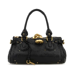 Chloe Black Paddington leather shoulder bag