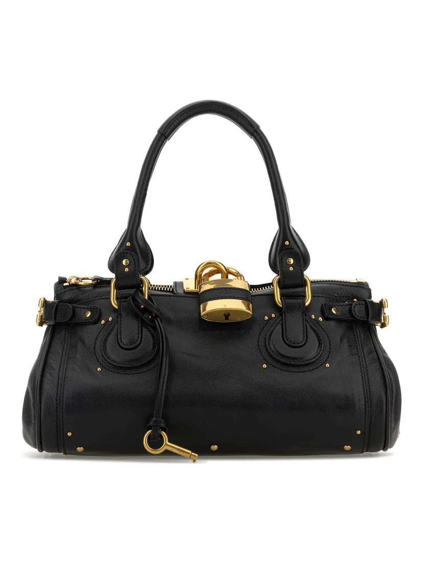 Chloe Black Paddington leather shoulder bag