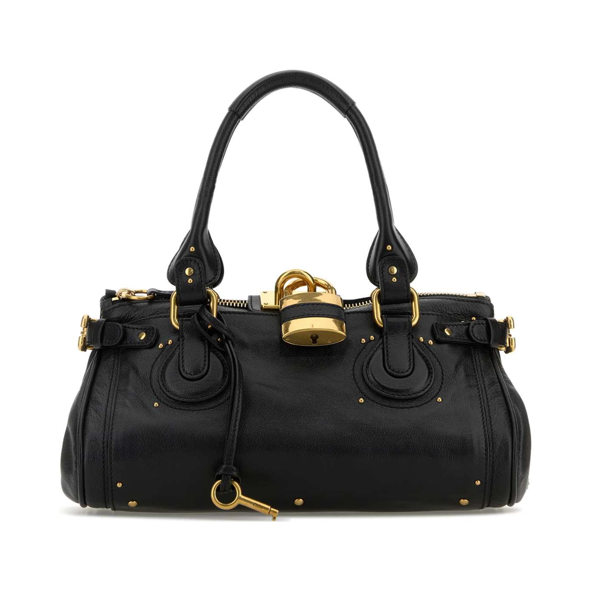 Chloe Black Paddington leather shoulder bag
