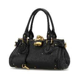 Chloe Black Paddington leather shoulder bag
