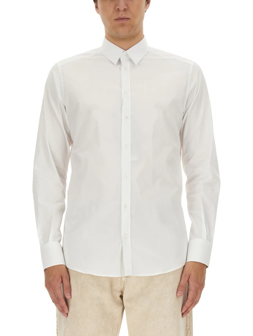CAMICIA GOLD FIT IN COTONE