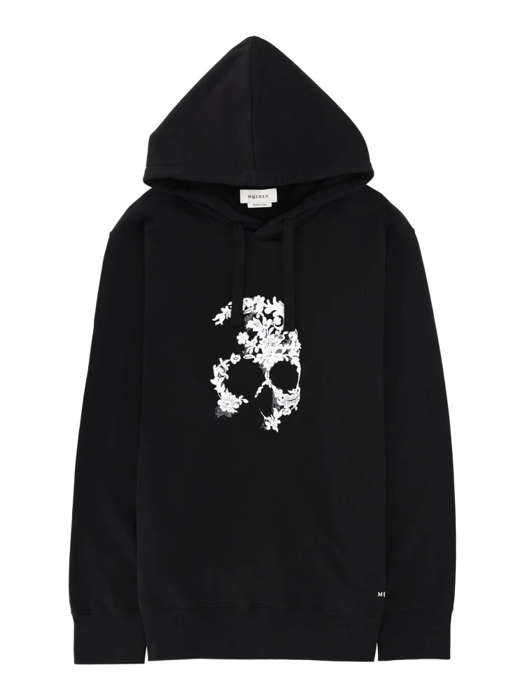 SWEATSHIRT WITH "SKULL MOTIF"