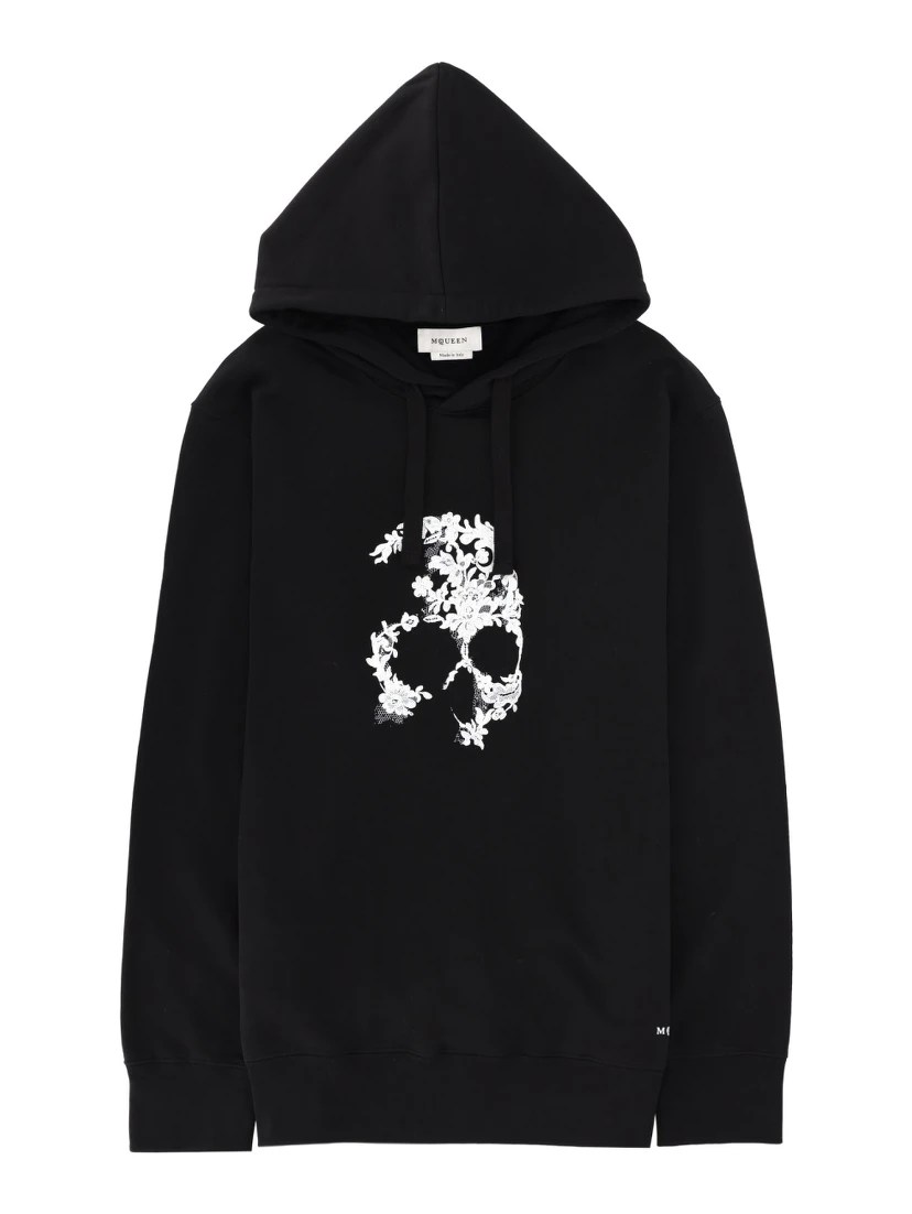 SWEATSHIRT WITH "SKULL MOTIF"