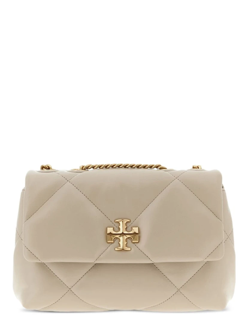 Kira diamond-quilted convertible shoulder bag