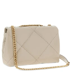 Kira diamond-quilted convertible shoulder bag
